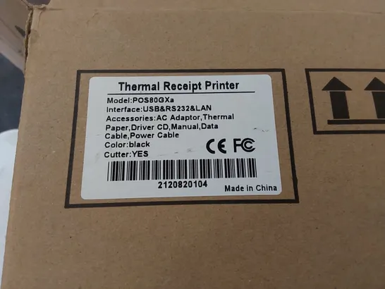 BOXED EPOSNOW 80MM THERMAL PRINTER