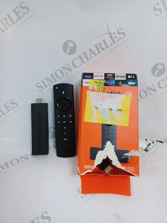 BOXED AMAZON FIRE TV STICK 4K BLACK 