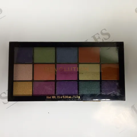 APPROXIMATELY 12 X REVOLUTION RE-LOADED PASSION FOR COLOUR MAKEUP PIGMENT PALETTE 