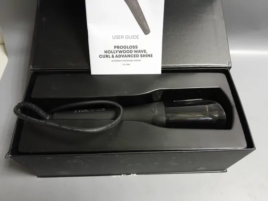 BOXED REVAMP PROGLOSS HOLLYWOOD CURLS STYLER BLACK