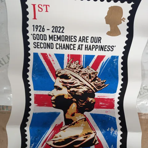 LIMITED EDITION SIGNED 1ST CLASS BRITISH STAMP ARTWORK (23/60)