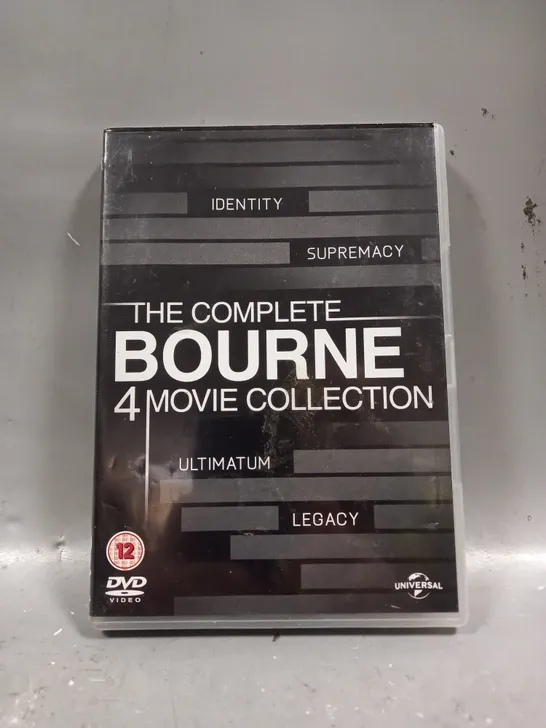 THE COMPLETE BOURNE 4 MOVIE COLLECTION DVD SET