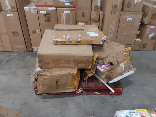 PALLET OF ASSORTED CONSUMER PRODUCT PARTS 