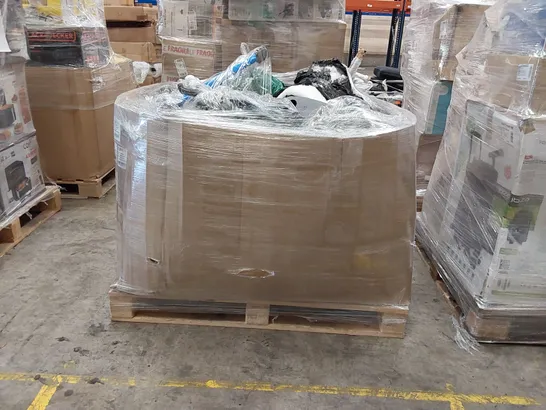 PALLET OF APPROXIMATELY 25 UNPROCESSED RAW RETURN HOUSEHOLD AND ELECTRICAL GOODS TO INCLUDE;