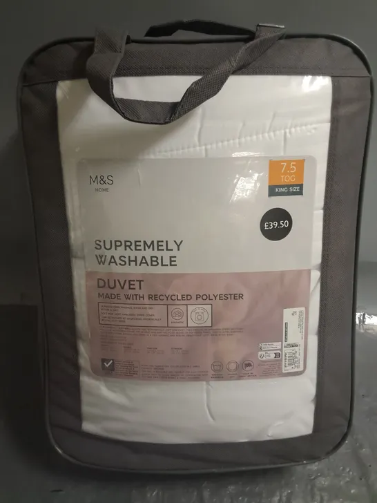 M&S 7.5 TOG KING DUVET 