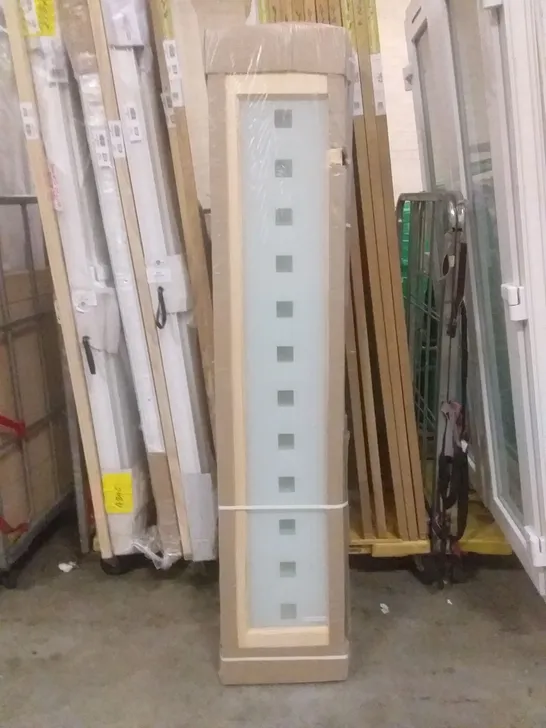 1945MM X 380MM 2 WINDOW FRAME WITH GLASS PANEL 