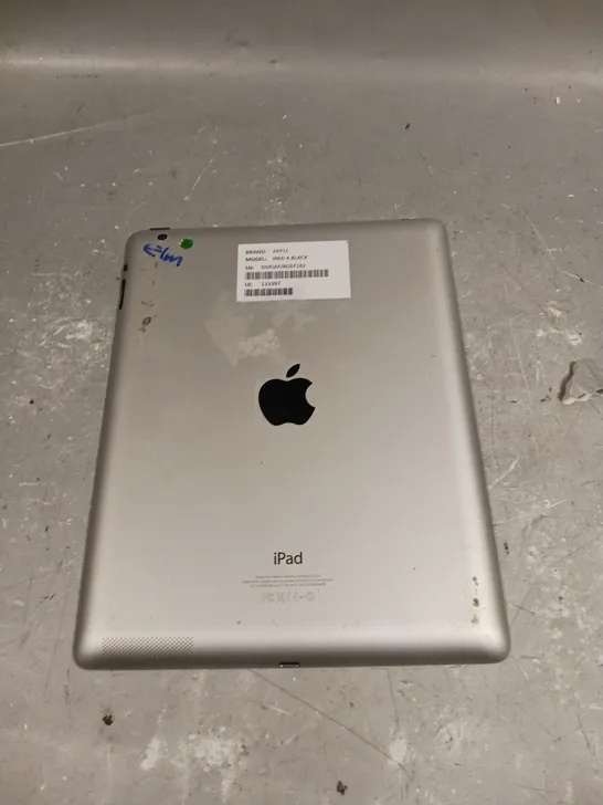 APPLE IPAD 4 SILVER - MODEL A1458