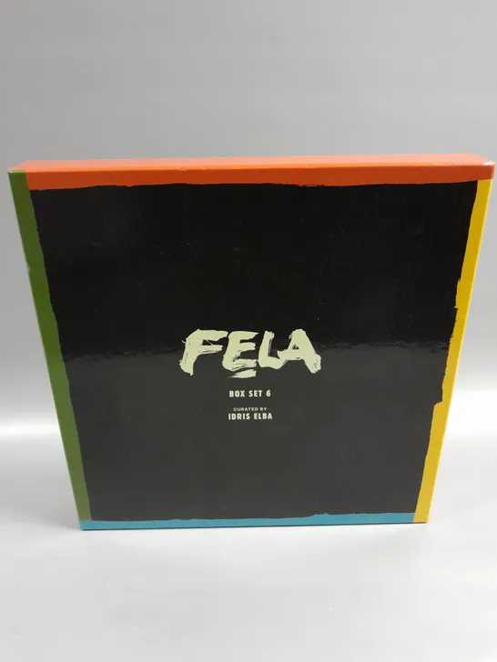 BOXED FELA VINYL BOX SET 6 CURATED BY IDRIS ELBA 