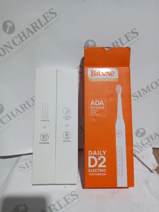 BOXED BITVAE D2 ELECTRIC TOOTHBRUSH