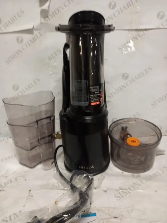 FRIDJA MASTICATING JUICER - BLACK (F1900)