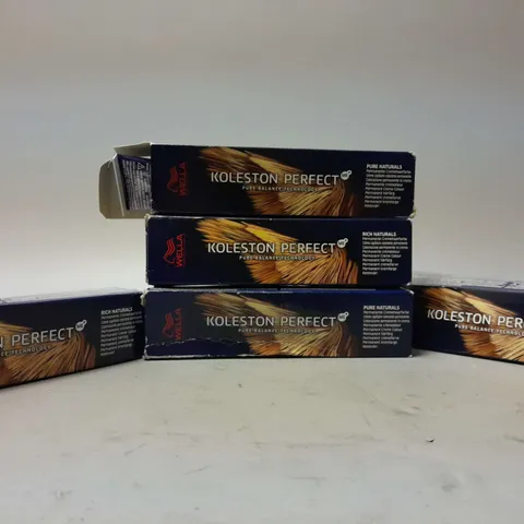 5 BOXED WELLA KOLESTON PERFECT IN VARIOU SHADES