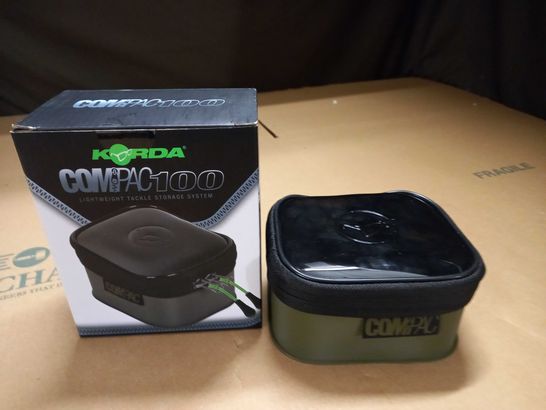 KORDA COMPAC100 TACKLE STORAGE SYSTEM