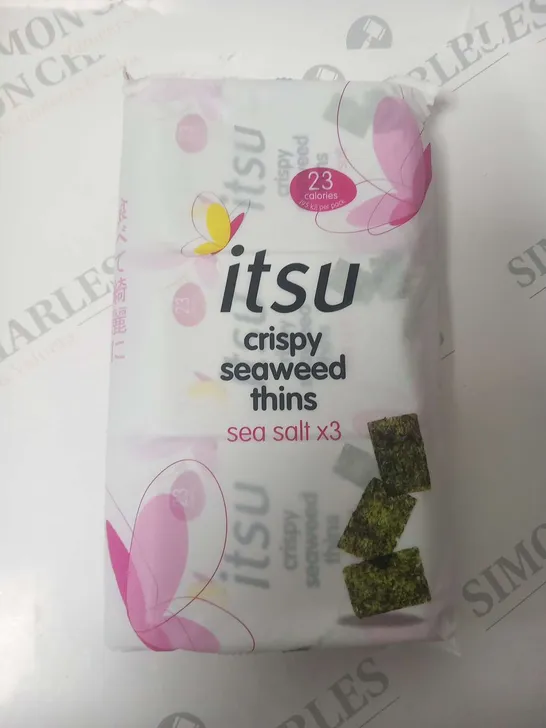 APPROXIMATELY SIX PACKS OF ITSU CRISPY SEAWEED THINS(X3 PER PACK)