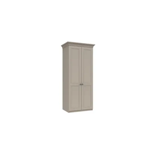 BOXED WISBECH 2 DOOR MANUFACTURED WOOD WARDROBE (1 BOX)