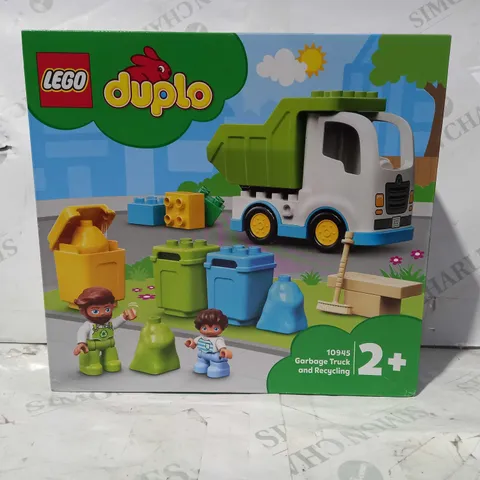 LEGO DUPLO 10945 GARBAGE TRUCK AND RECYCLING