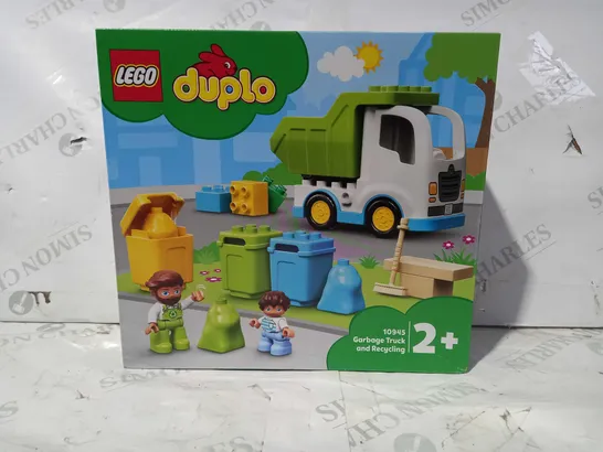 LEGO DUPLO 10945 GARBAGE TRUCK AND RECYCLING