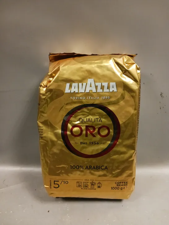 4 X SEALED LAVAZZA ORO COFFEE BEANS - 4 X 1KG