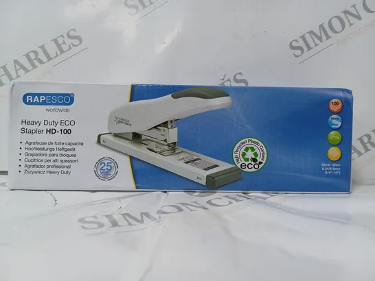 RAPESCO HEAVY DUTY ECO STAPLER HD - 100