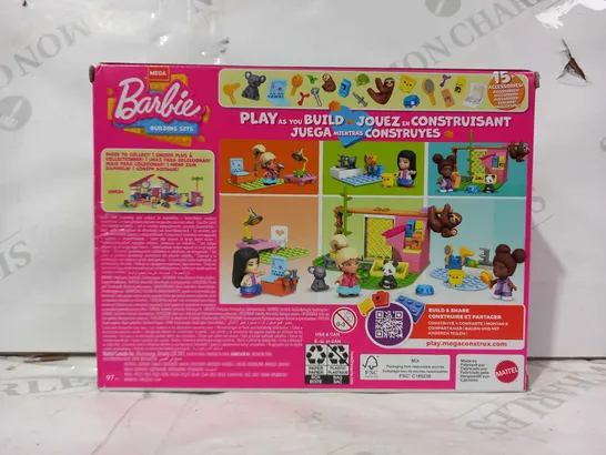 MEGA BARBIE BUILDING SETS - ANIMAL GROOMING STATION