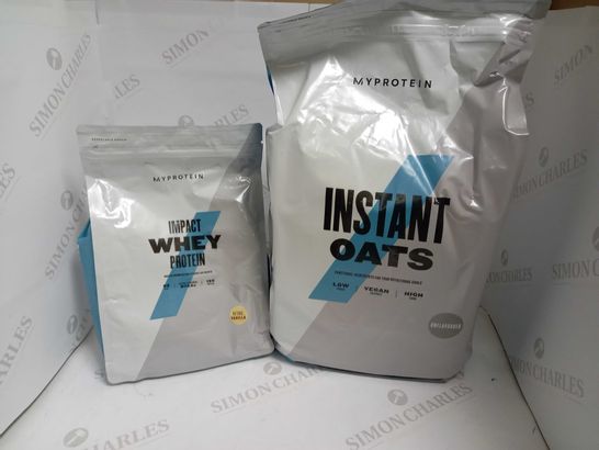 LOT OF 6KG MYPROTEIN PROTEIN ITEMS