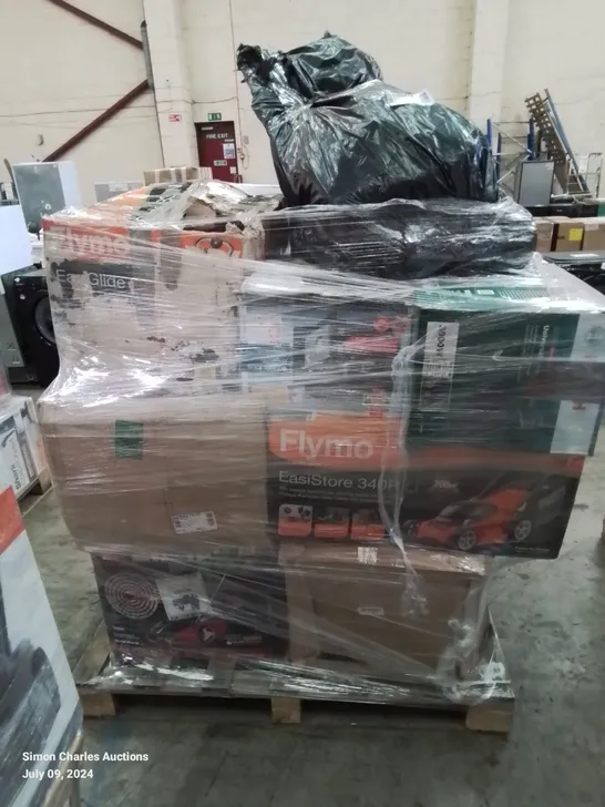 PALLET OF APPROXIMATELY 10 UNPROCESSED RAW RETURN HOUSEHOLD AND ELECTRICAL GOODS TO INCLUDE;