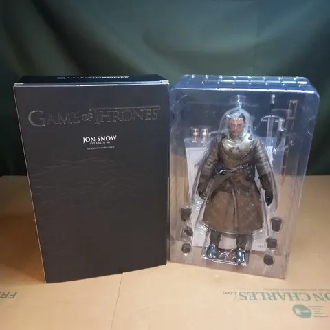 GAME OF THRONES JON SNOW COLLECTION FIGURE FROM SEASON 8