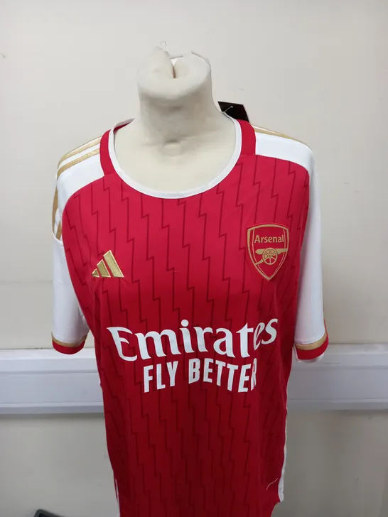 ARSENAL FC HOME SHIRT SIZE L