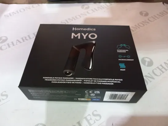 BOXED HOMEDICS MYO HANDHELD PHYSIO MASSAGER 