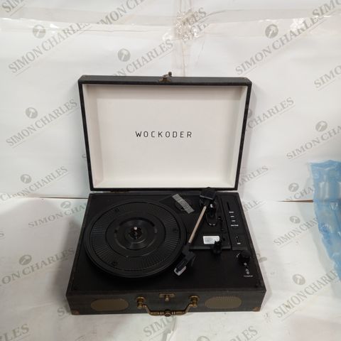 BOXED WOCKODER SUITCASE TURNTABLE