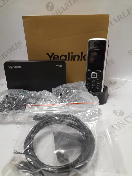 YEALINK W52P IP CORDLESS DECT PHONE