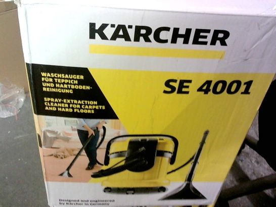 KARCHER  SPRAY EXTRACTION CLEANER