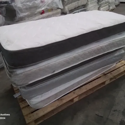 PALLET CONTAINING 5 SMALL SINGLE/SINGLE MATTRESSES IN VARIOUS QUALITY AND DEPTH 