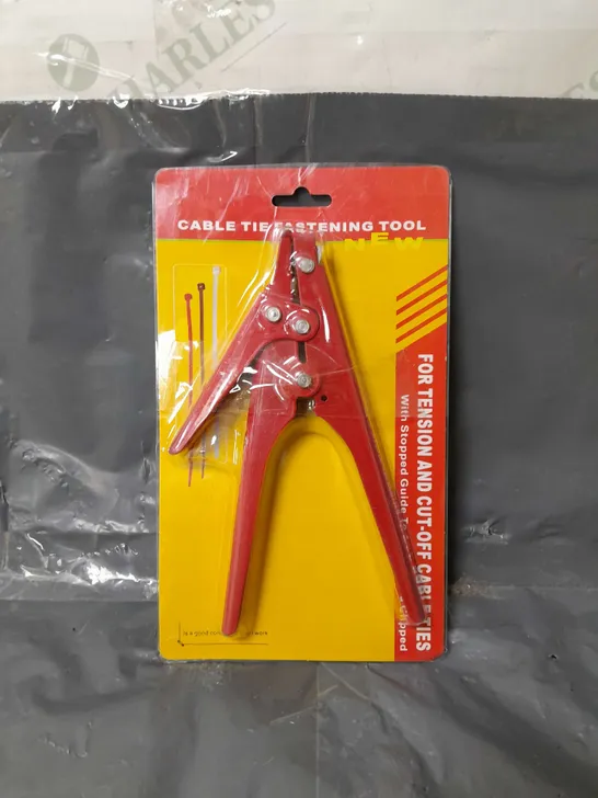 SEALED CABLE TIE FASTENING TOOL