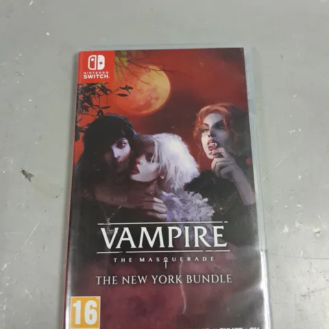 VAMPIRE THE MASQUERADE FOR NINTENDO SWITCH 