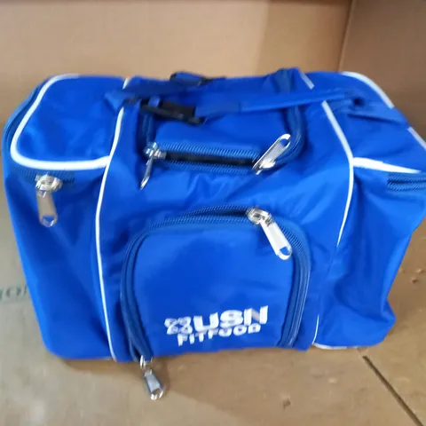 USN FITFOOD BRANDED MULTI-COMPARTMENT BAG IN BLUE