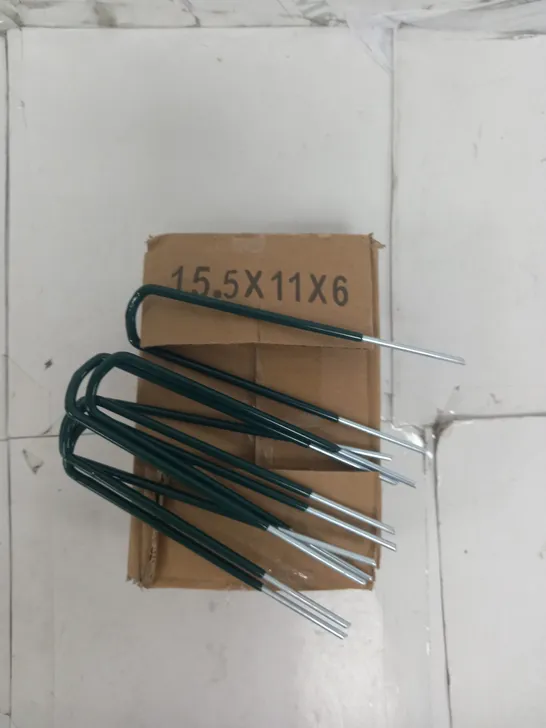 UNBRANDED PACK OF 50 GREEN U PEGS DIPPED