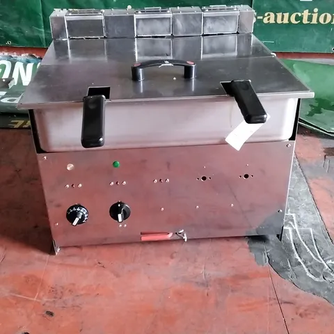 VALENTINE 500 BUILT IN DOUBLE BASKET FRYER V600E