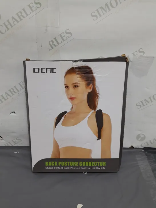 BOXED CHEFIC BACK POSTURE CORRECTOR BLACK