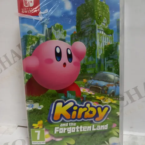 SEALED KIRBY AND THE FORGOTTEN LAND NINTENDO SWITCH GAME