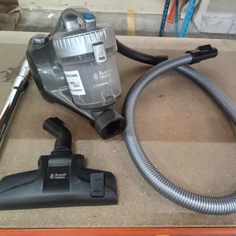 BOXED RUSSELL HOBBS COMPACT XS CYLINDER VACUUM 