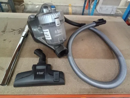 BOXED RUSSELL HOBBS COMPACT XS CYLINDER VACUUM 