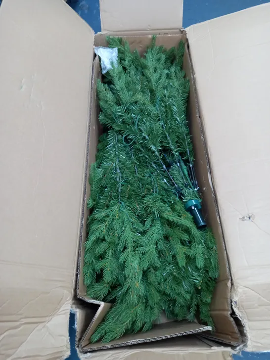 WE R CHRISTMAS 7FT PRELIT WINDSOR FIR MULTI FUNCTION CHRISTMAS TREE BOXED - COLLECTION ONLY 