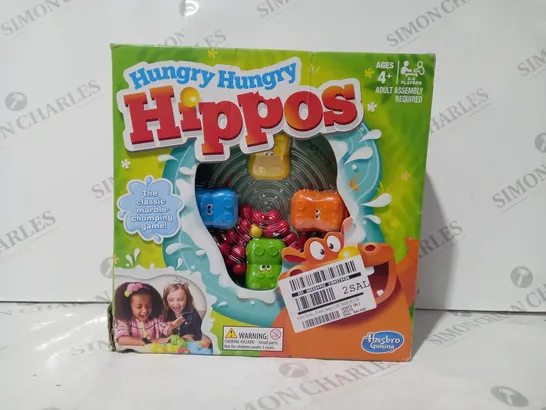 BOXED HASBRO ELEFUN & FRIENDS HUNGRY HIPPOS GAME RRP £24.99