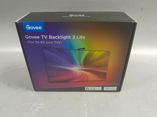 SEALED GOVEE TV BACKLIGHT 3 LITE FOR 55-65" TVS