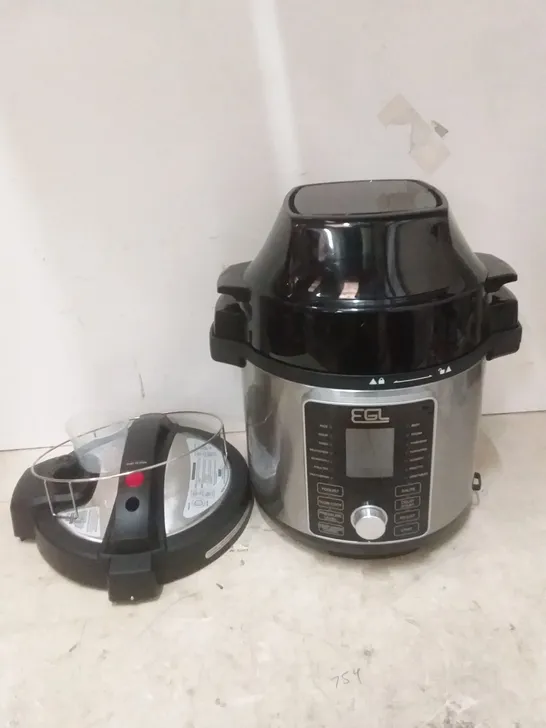 BOXED EGL 2 IN 1 AIR FRYER AND PRESSURE COOKER