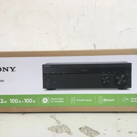 BOXED SONY STR-DH190 STEREO RECEIVER 