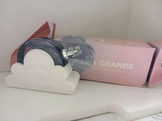 CLOUD BY ARIANA GRANDE EAU DE TOLETTE AND ARIANA GRANDE MINIATURE FRAGRANCE COLLECTION CRACKER