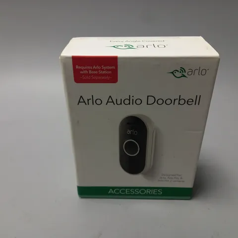 BOXED AND SEALED ARLO AUDIO DOORBELL