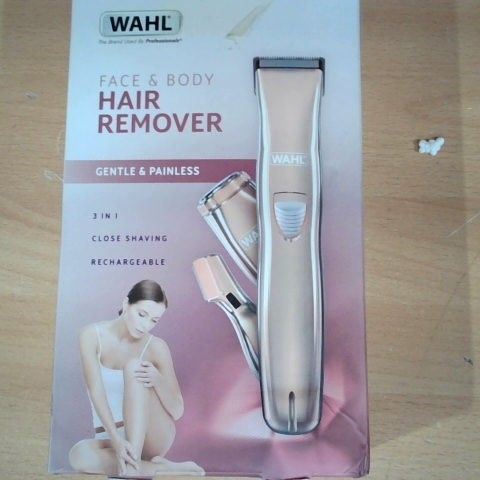WAHL 3 IN 1  FACE AND BODY HAIR REMOVER 