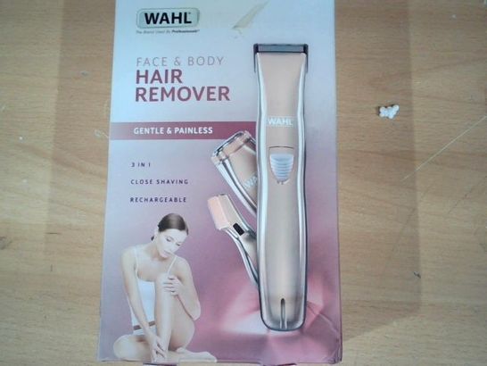 WAHL 3 IN 1  FACE AND BODY HAIR REMOVER 